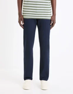 Celio Pantalon chino straight en coton stretch -^Homme Pantalons Chinos|Pantalons