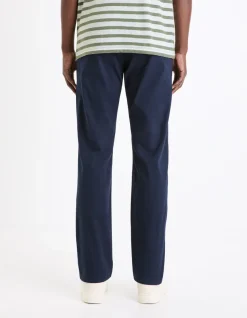 Celio Pantalon chino straight en coton stretch -^Homme Pantalons Chinos|Pantalons