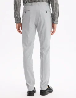 Celio Pantalon de costume slim stretch - gris clair^Homme Pantalons|Pantalons De Costumes