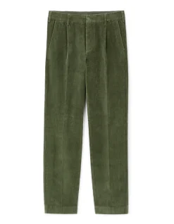 Celio Pantalon de velours - kaki^Homme Pantalons