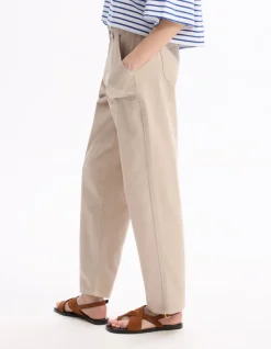 Celio Pantalon droit - gris^Femme Les Meilleures Ventes|Pantalons