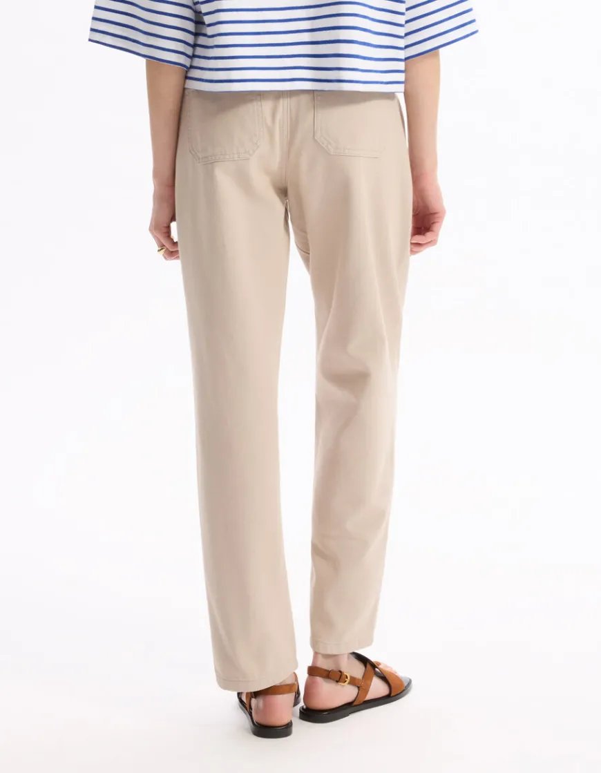 Celio Pantalon droit - gris^Femme Les Meilleures Ventes|Pantalons