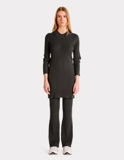 Celio Pantalon en côtes plates - gris^Femme Pantalons|Les Ensembles