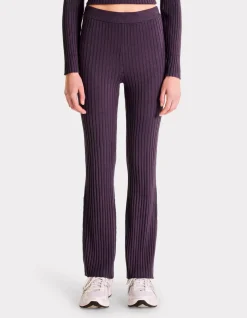 Celio Pantalon en côtes plates - violet^Femme Pantalons|Les Ensembles