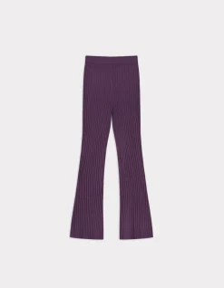 Celio Pantalon en côtes plates - violet^Femme Pantalons|Les Ensembles