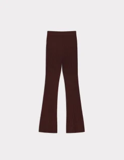 Celio Pantalon en côtes plates - bordeaux^Femme Pantalons|Les Ensembles