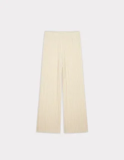 Celio Pantalon en maille plissée - beige^Femme Pantalons|Les Ensembles