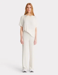 Celio Pantalon fluide en modal - beige^Femme Sportswear|Pyjamas