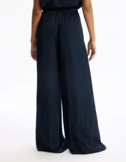 Celio Pantalon fluide en satin -^Femme Les Meilleures Ventes|Pantalons