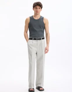Celio Pantalon 24H loose - gris^Homme Pantalons 24H|Pantalons
