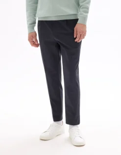 Celio Pantalon 24H seersucker - marine^Homme Pantalons