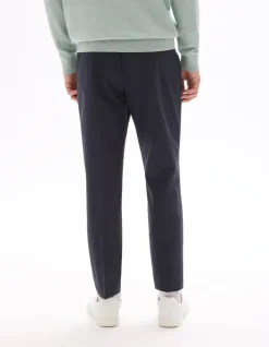 Celio Pantalon 24H seersucker - marine^Homme Pantalons