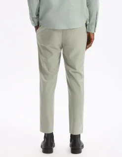 Celio Pantalon 24H stretch - vert^Homme Pantalons 24H|Pantalons