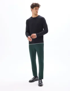 Celio Pantalon 24H stretch - vert foncé^Homme Pantalons 24H|Pantalons
