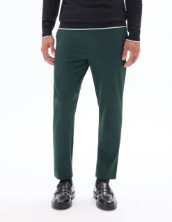 Celio Pantalon 24H stretch - vert foncé^Homme Pantalons 24H|Pantalons