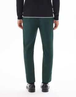 Celio Pantalon 24H stretch - vert foncé^Homme Pantalons 24H|Pantalons