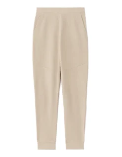 Celio Pantalon jogging slim en maille - écru^Homme Pantalons|Jogging