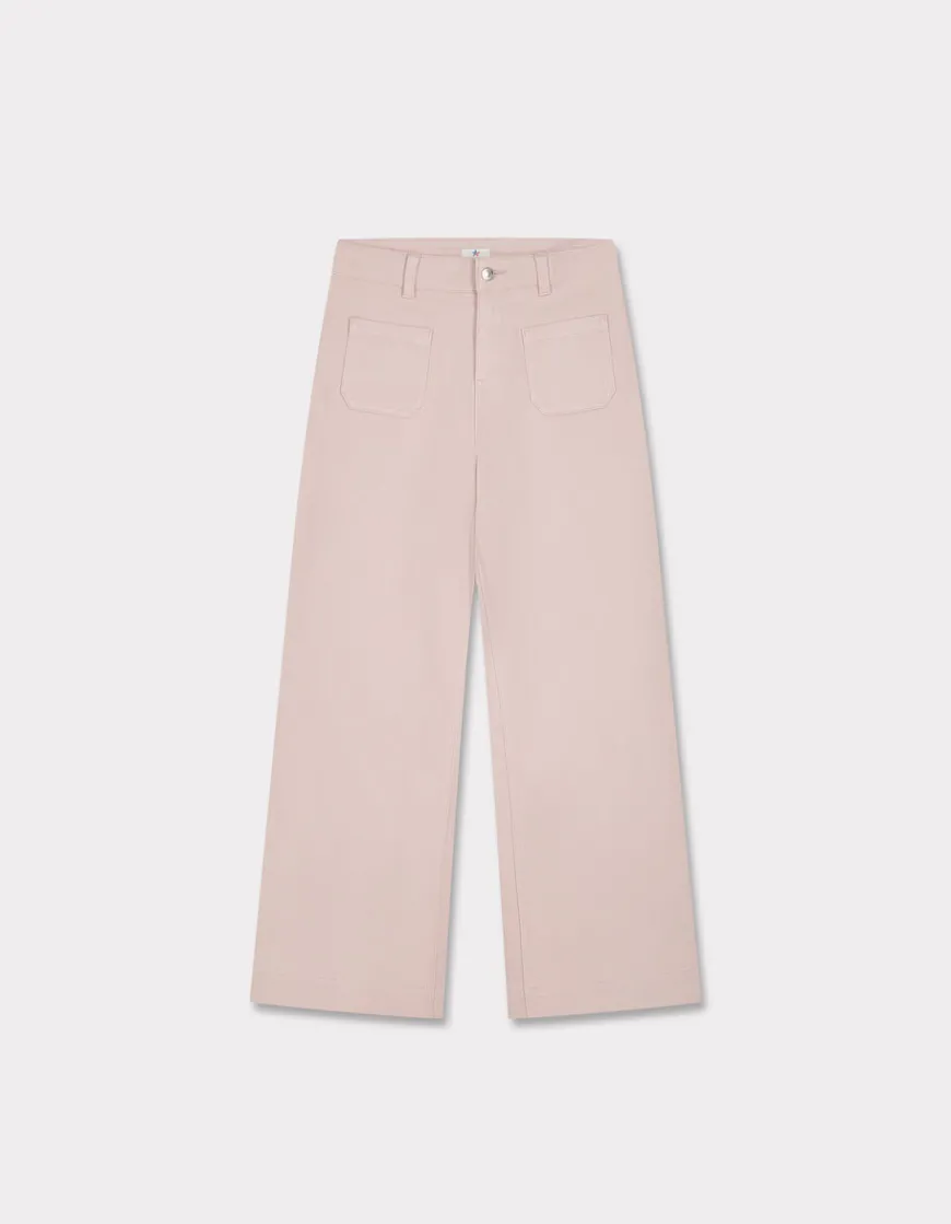 Celio Pantalon large - rose^Femme Pantalons