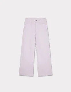 Celio Pantalon large - violet^Femme Pantalons