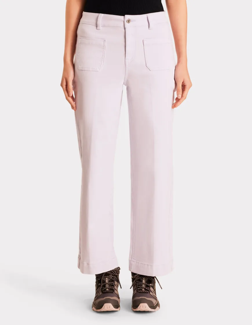 Celio Pantalon large - violet^Femme Pantalons