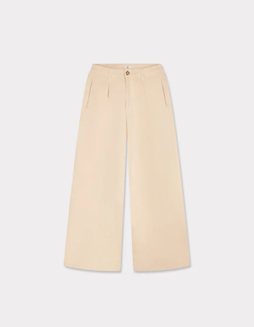 Celio Pantalon long à pinces - beige^Femme Pantalons