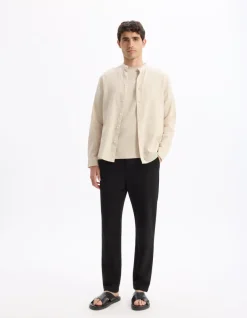 Celio Pantalon loose coton mélangé -^Homme Pantalons