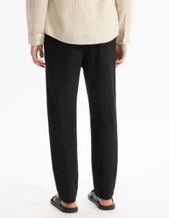 Celio Pantalon loose coton mélangé -^Homme Pantalons