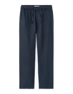 Celio Pantalon loose fluide - marine^Homme Pantalons En Lin|Pantalons