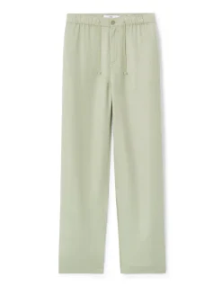 Celio Pantalon loose fluide - vert^Homme Pantalons En Lin|Pantalons