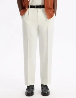 Celio Pantalon loose stretch - beige^Homme Pantalons 24H|Pantalons Chinos