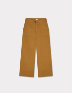 Celio Pantalon poches cargo à ceinture - vert^Femme Pantalons