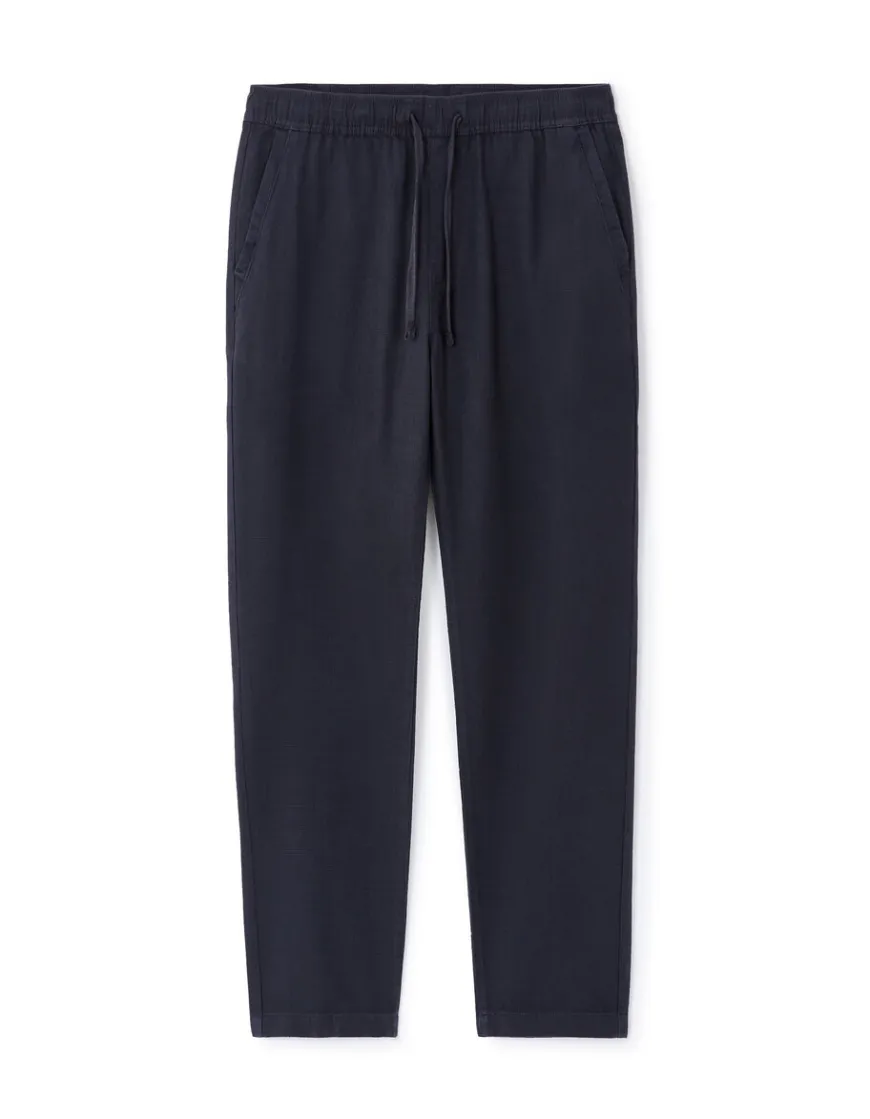Celio Pantalon relaxed 100% coton - marine^Homme Pantalons