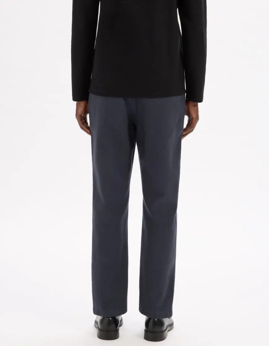 Celio Pantalon relaxed 100% coton - marine^Homme Pantalons