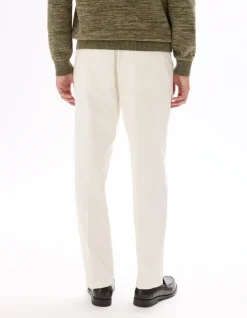Celio Pantalon slim coton lin stretch - écru^Homme Pantalons|Pantalons En Lin