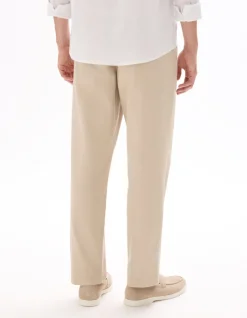 Celio Pantalon slim coton lin stretch -^Homme Pantalons En Lin|Pantalons