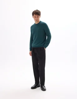 Celio Pantalon slim coton lin stretch -^Homme Pantalons En Lin|Pantalons