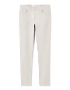 Celio Pantalon slim en coton stretch - gris^Homme Pantalons