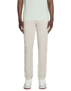 Celio Pantalon slim en coton stretch - gris^Homme Pantalons