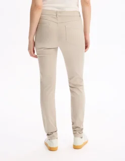 Celio Pantalon slim ultrastretch - beige^Femme Pantalons