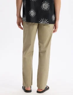 Celio Pantalon straight 100% coton -^Homme Pantalons