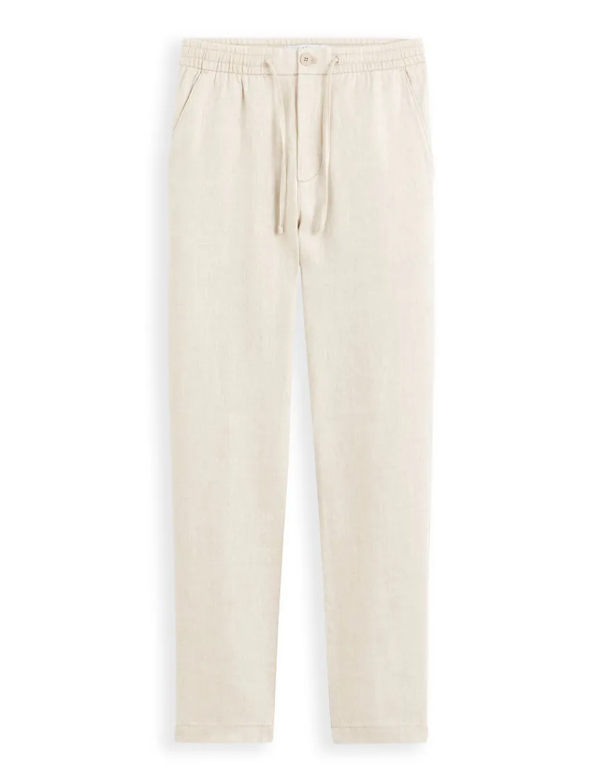 Celio Pantalon straight 100% lin -^Homme Pantalons En Lin|Pantalons