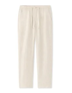 Celio Pantalon straight 100% lin 7/8ème -^Homme Pantalons En Lin|Pantalons