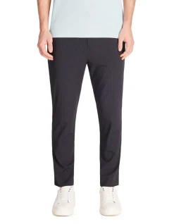 Celio Pantalon straight stretch - marine^Homme Pantalons 24H|Pantalons