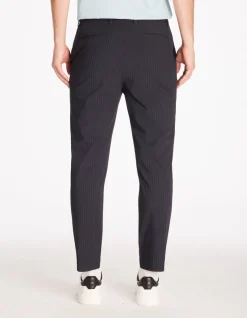 Celio Pantalon straight stretch - marine^Homme Pantalons 24H|Pantalons