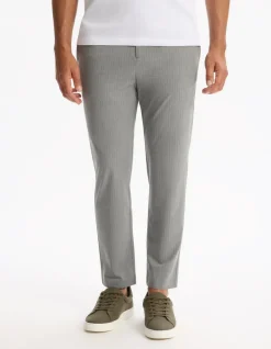 Celio Pantalon straight stretch - gris^Homme Pantalons 24H|Pantalons