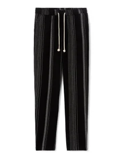 Celio Pantalon straight texturé à rayures -^Homme Pantalons|Costumes Casual