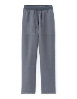 Celio Pantalon uni 100% lin - moyen^Homme Pantalons En Lin|Pantalons