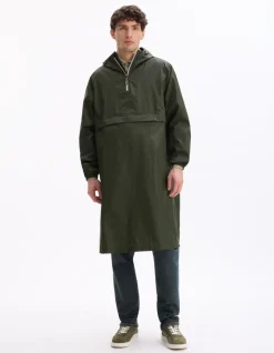Celio Parka capuche fixe - kaki^Homme Manteaux|Parkas