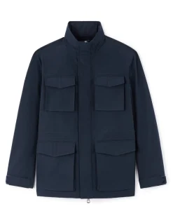 Celio Parka col montant - marine^Homme Manteaux|Parkas