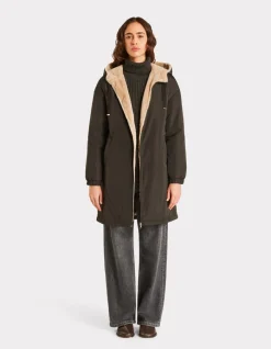 Celio Parka longue avec intérieur duveteux -^Femme Manteaux